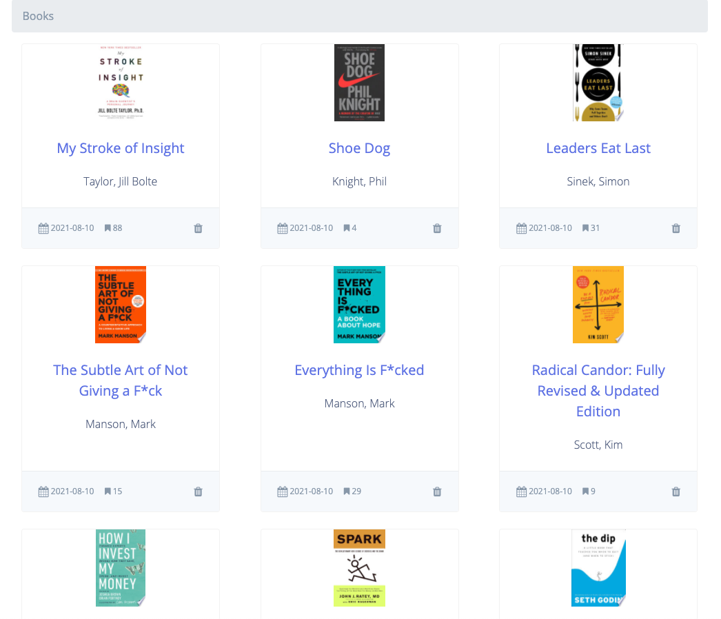 Your book overview
